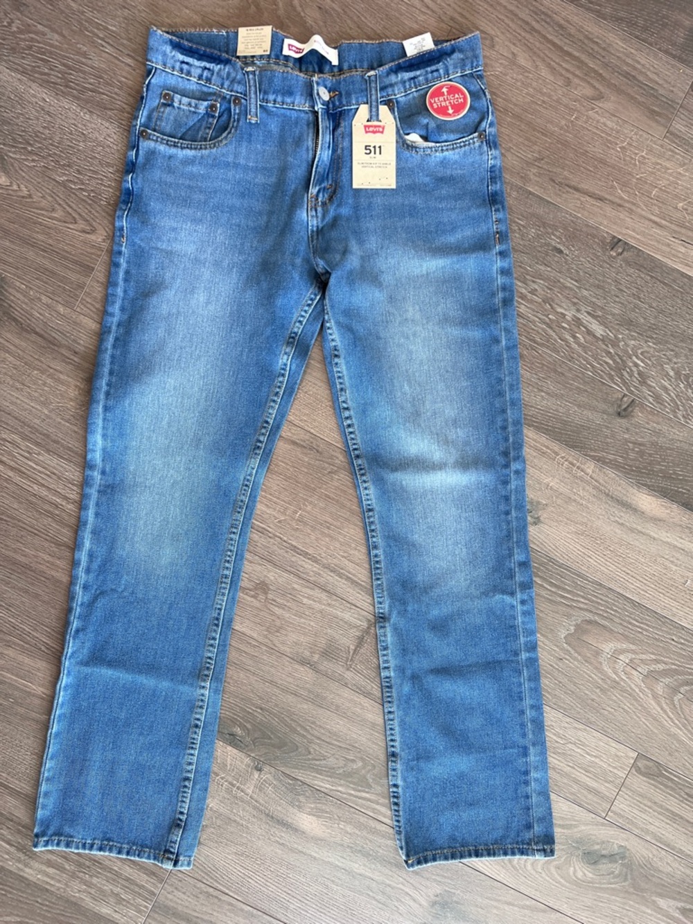 Levi's 511 Slim Straight Boys/Men's Jeans in Medium Blue Wash